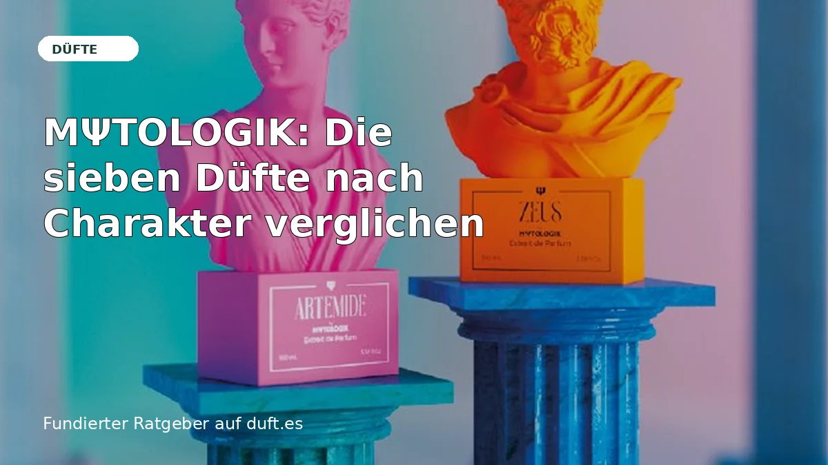 Ratgeberbild zu MΨTOLOGIK: Die sieben Düfte nach Charakter verglichen