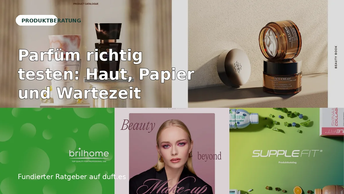 Ratgeberbild zu Parfüm richtig testen: Haut, Papier und Wartezeit